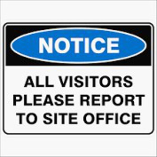 Choose one of the following Danger/Notice Sign 450x600mm PVC image 6